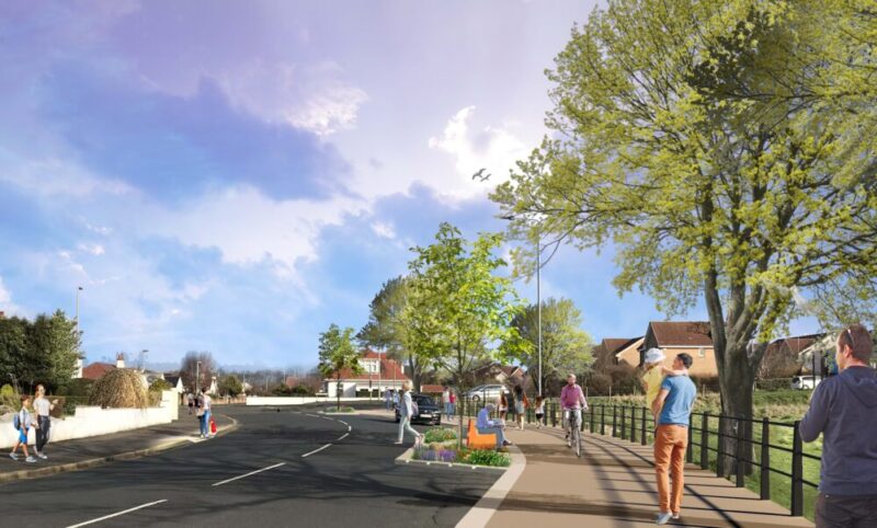 Harling Drive Cycle Route