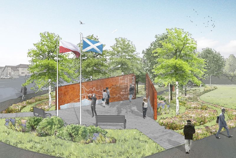 Image of proposed ORP Orzel memorial