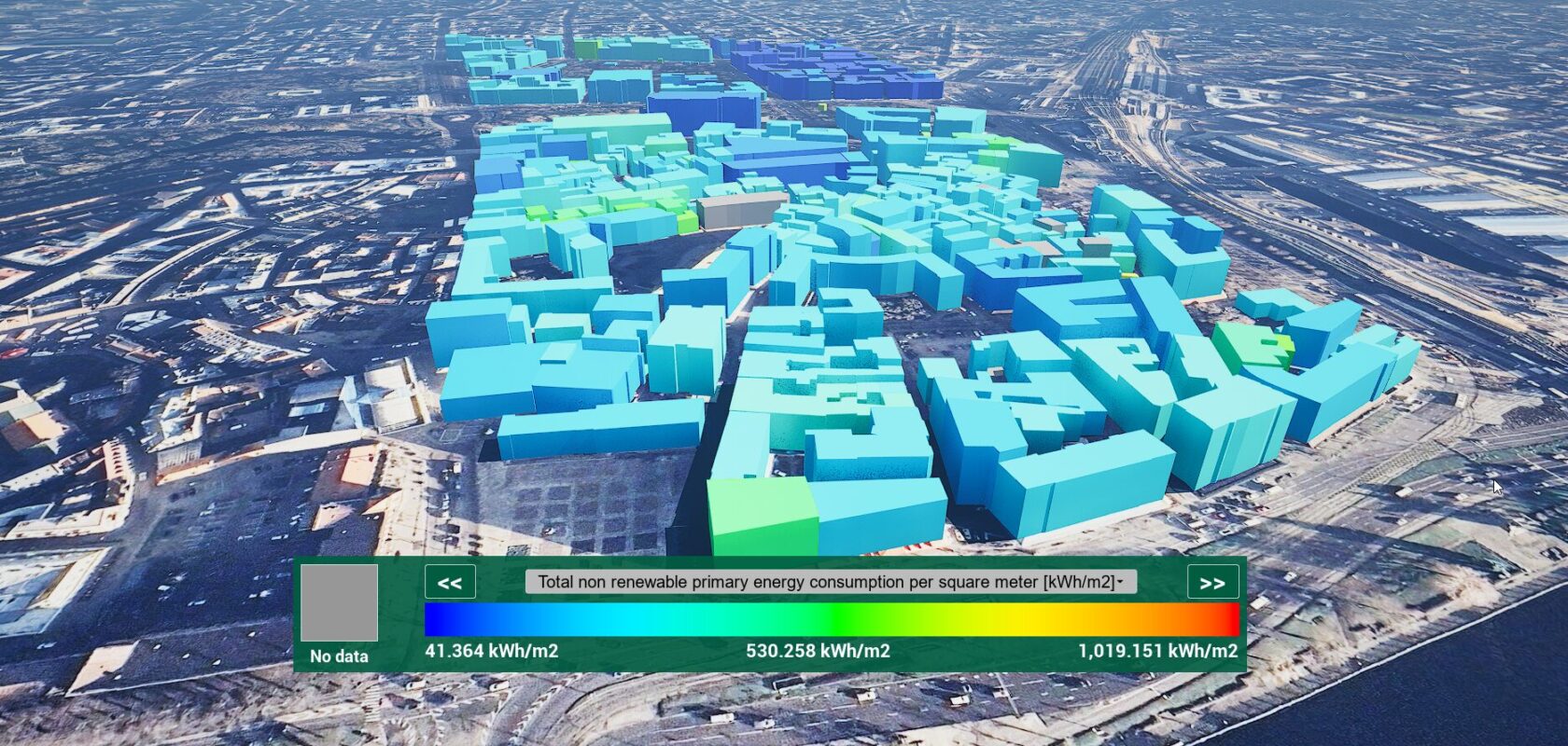 Image depicting building stock modelling